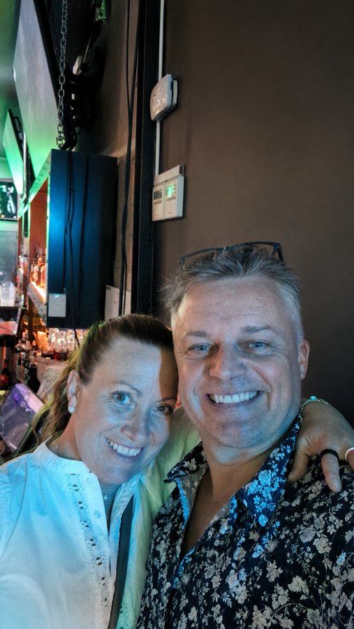 Therese Egeberg Nakken with Lee